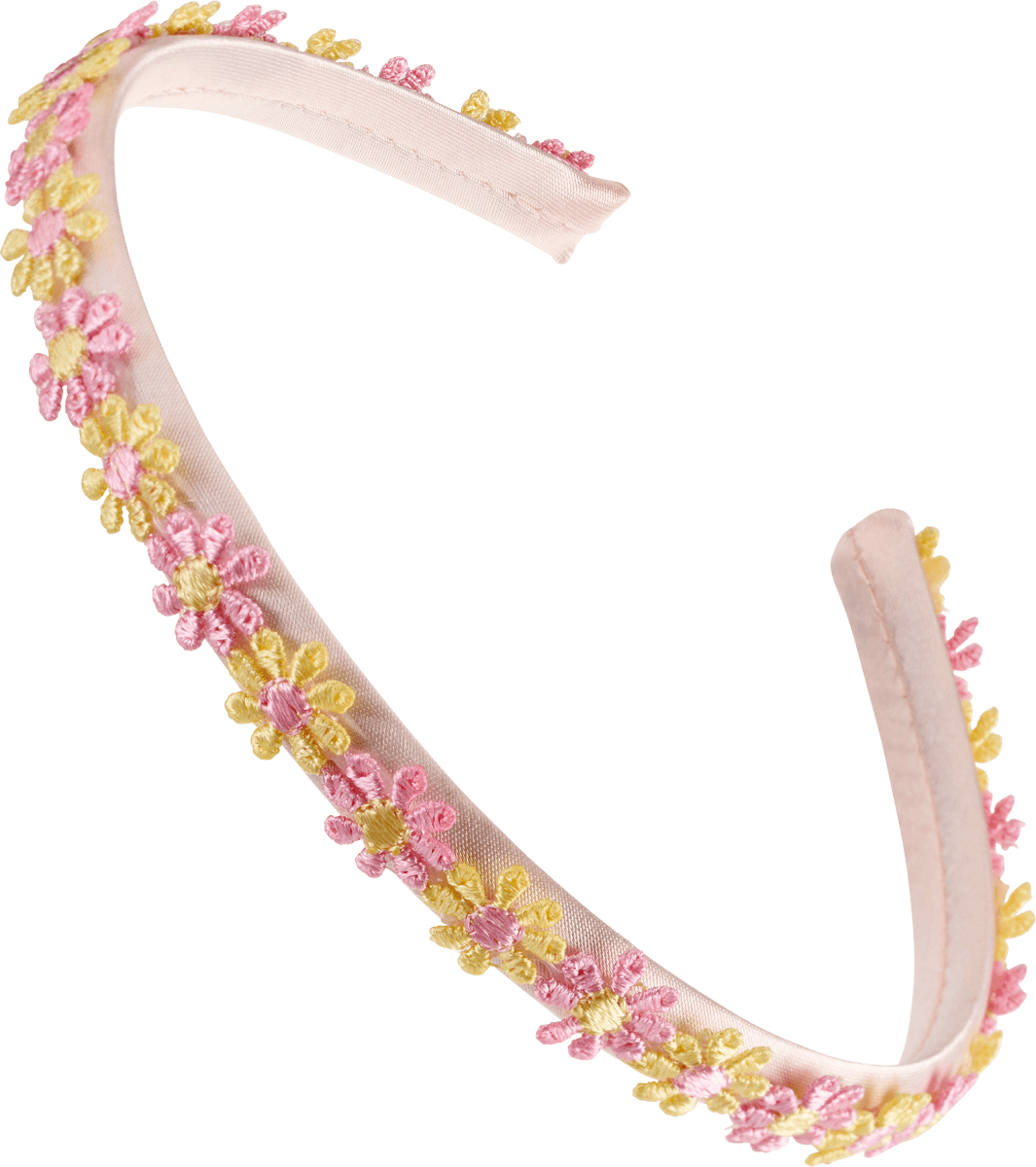Haarreif mit Blumen-Applikation, 1 St