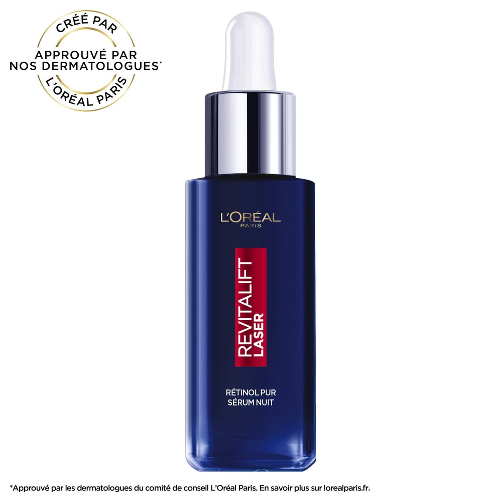 L'Oréal Paris L'Oréal Paris Revitalift Laser Sérum Nuit Rétinol Pur rides profondes 30ml Sérum nuit Rétinol Pur - Rides profondes
