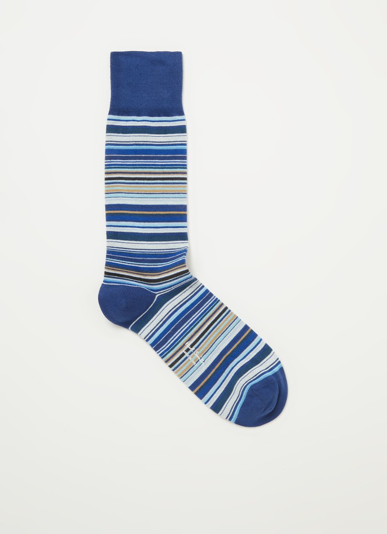 Calzini a righe stampate Multistripe di Paul Smith