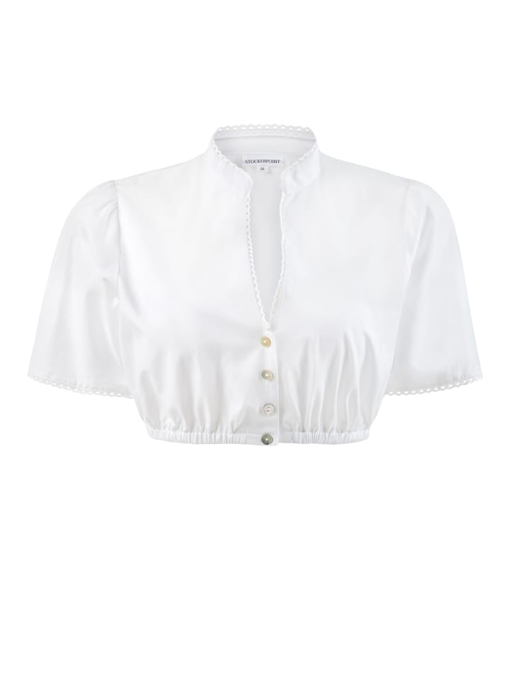 Stockerpoint Stockerpoint Dirndlbluse Dorette in weiss günstig kaufen