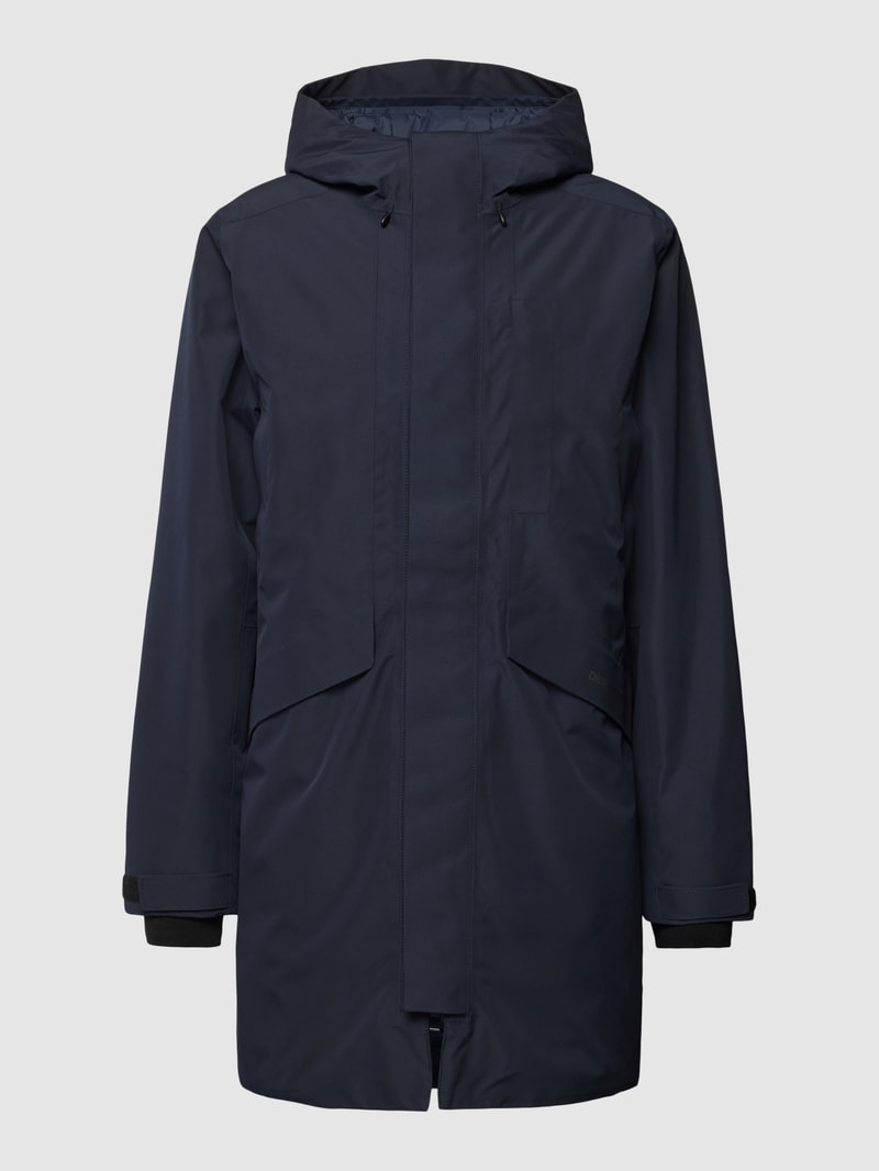 Parka mit Kapuze Modell 'KENNY' in marineblau