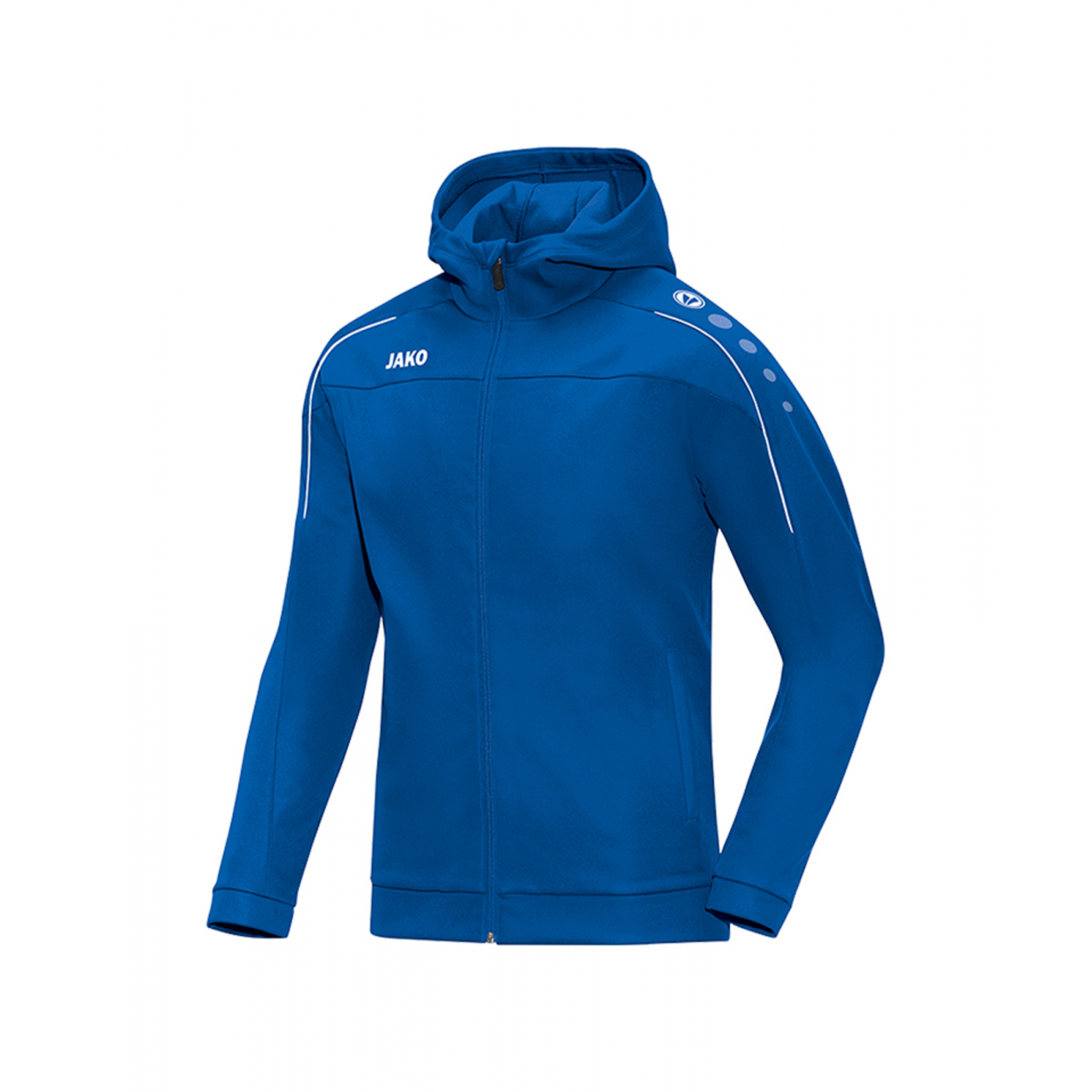 Jako Classico Kapuzenjacke Damen Blau F04