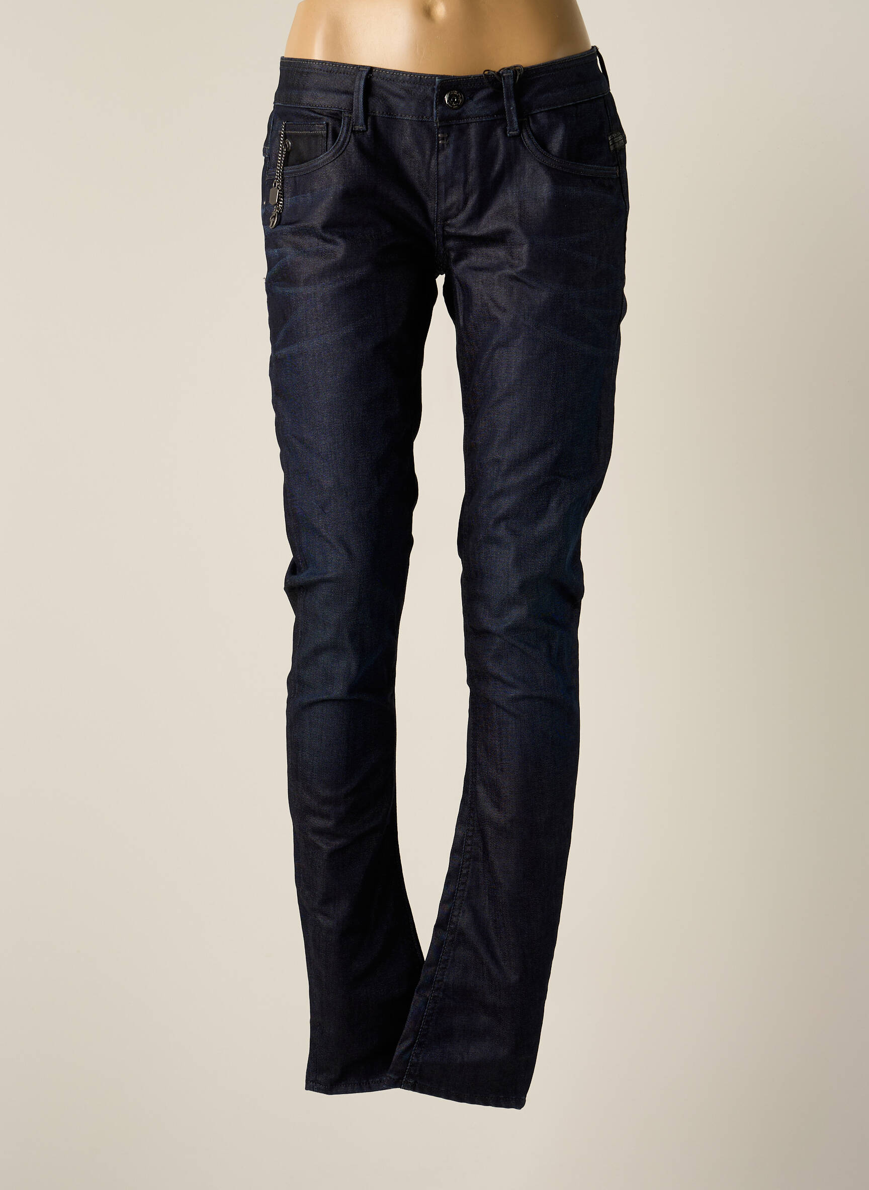 G Star Jeans Coupe Slim Femme couleur bleu