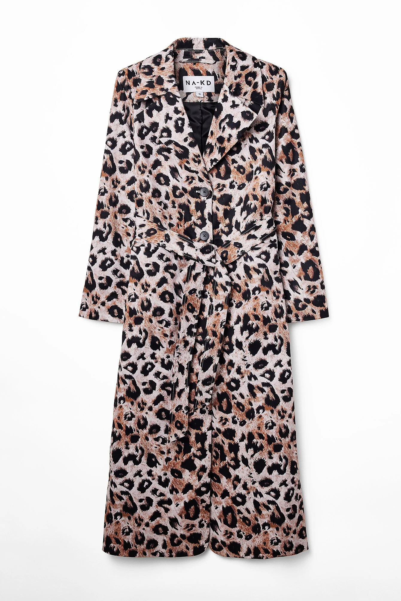 Leopard Print Coat