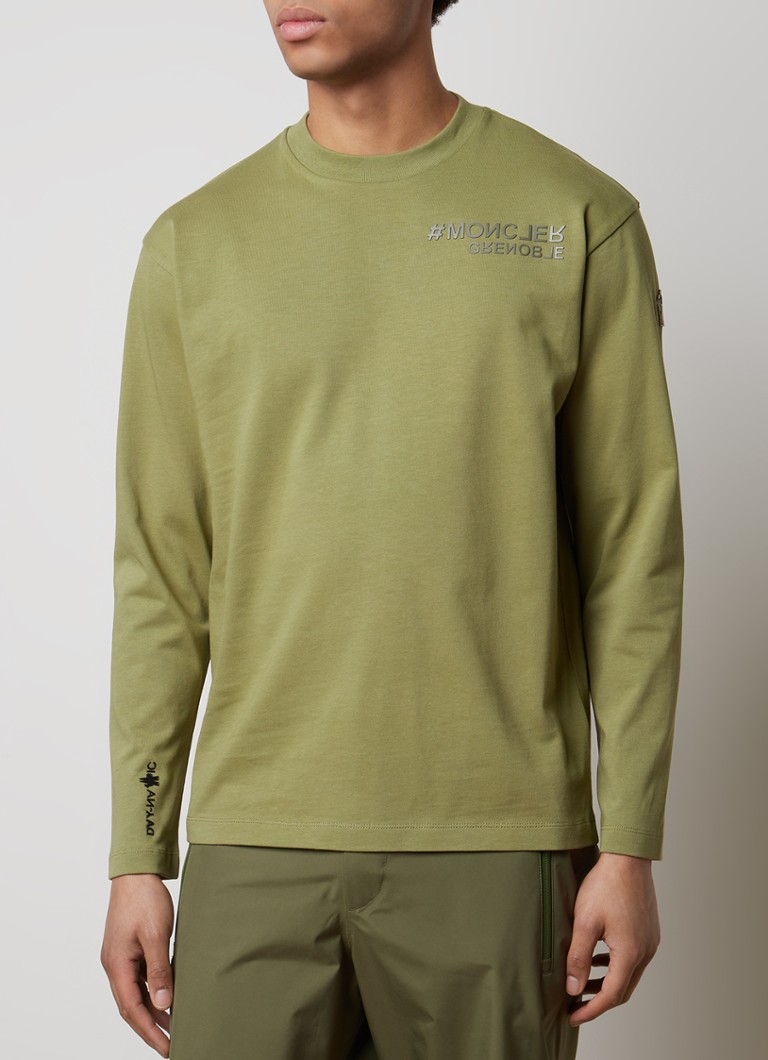 Moncler  Longsleeve met logoborduring