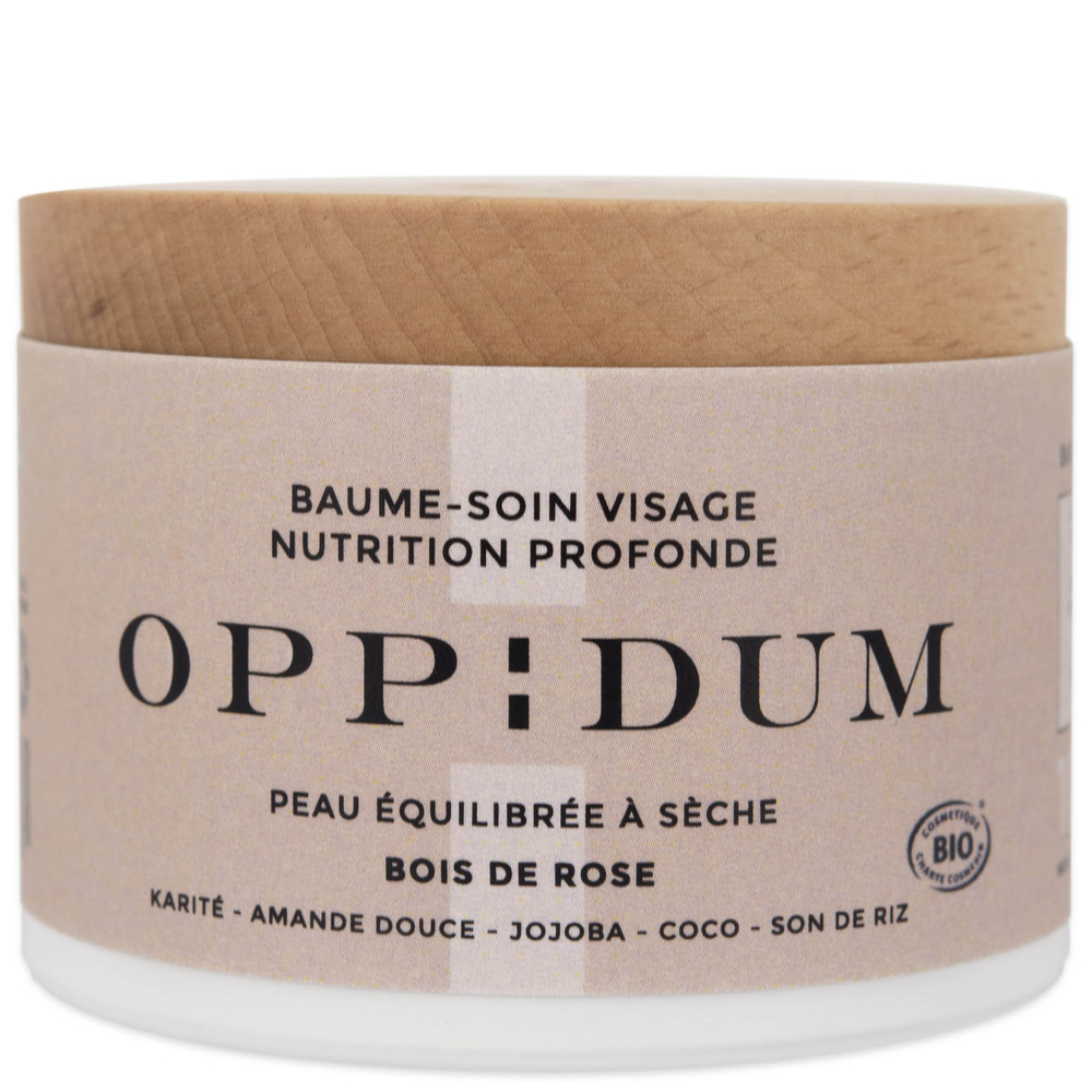 oppidum Baume-soin Bois de Rose Baume-soin de nuit Nutrition profonde