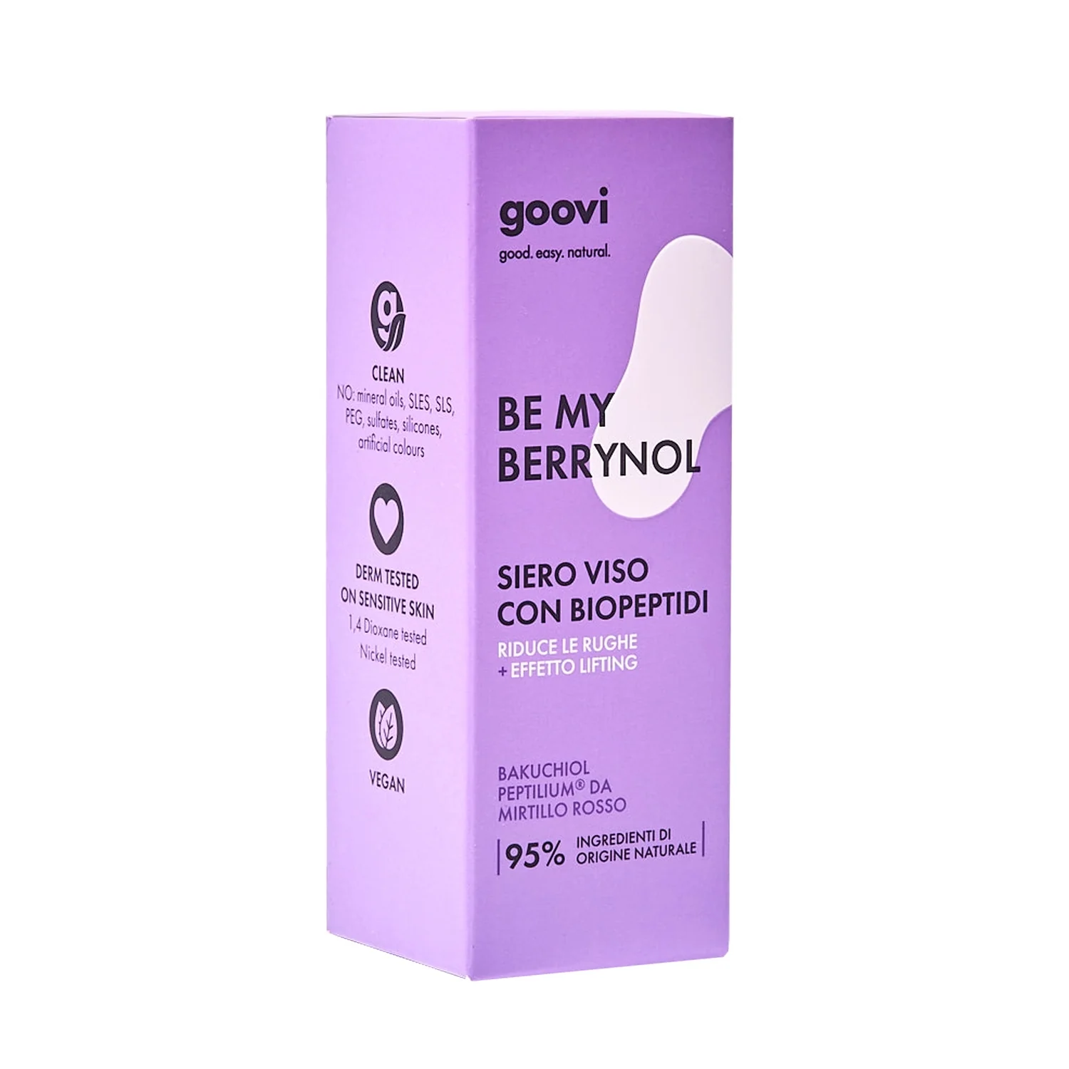 BE MY BERRYNOL Biopeptide Face Serum - Priešraukšlinis veido serumas, stangrinamasis veido serumas