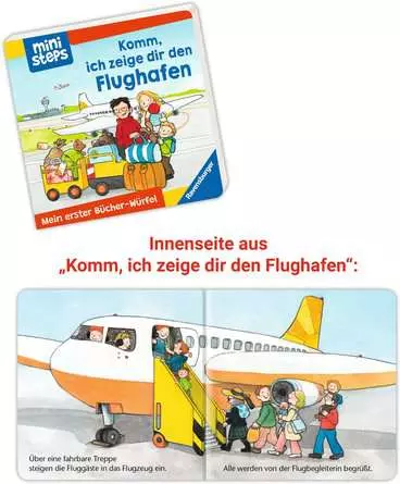 ministeps: Mein erster Bücher-Würfel: Kita, Zoo und Feuerwehr (Bücher-Set)