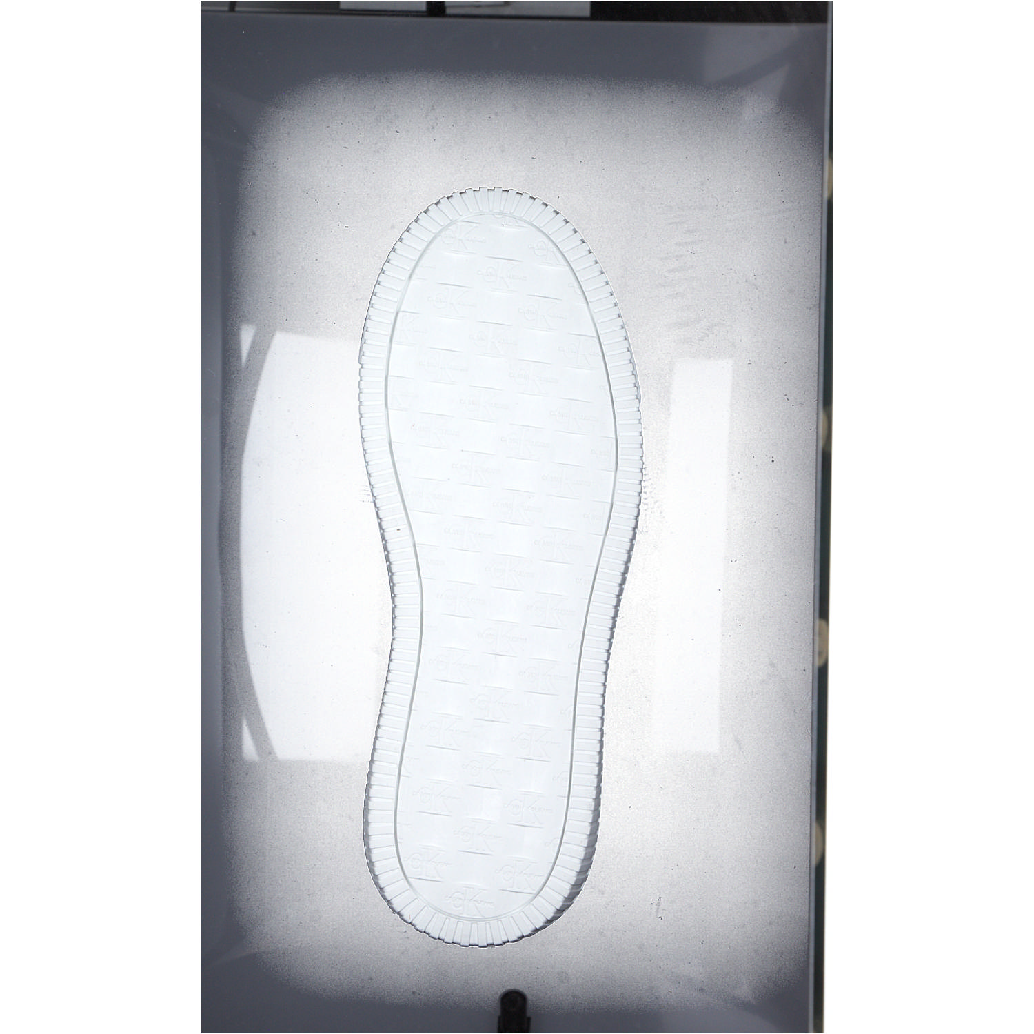 Calvin Klein YW0YW01224, Schnürschuhe, Damen, white/silver