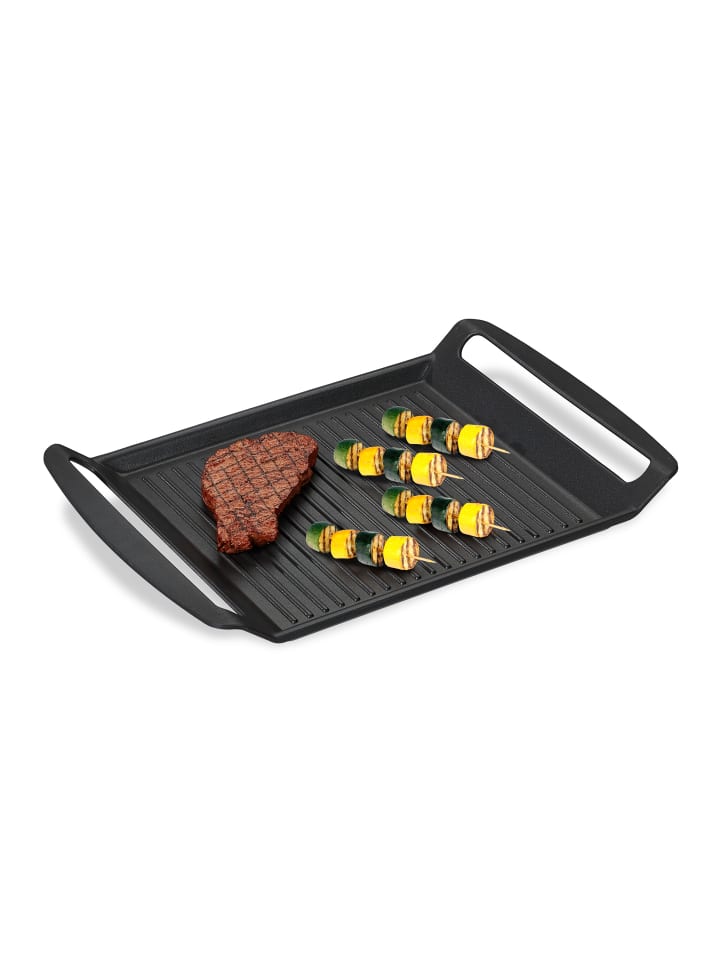 relaxdays Grillplatte in Anthrazit günstig kaufen onesize