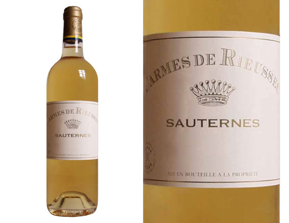 Carmes de Rieussec 2012 Bordeaux Sauternes