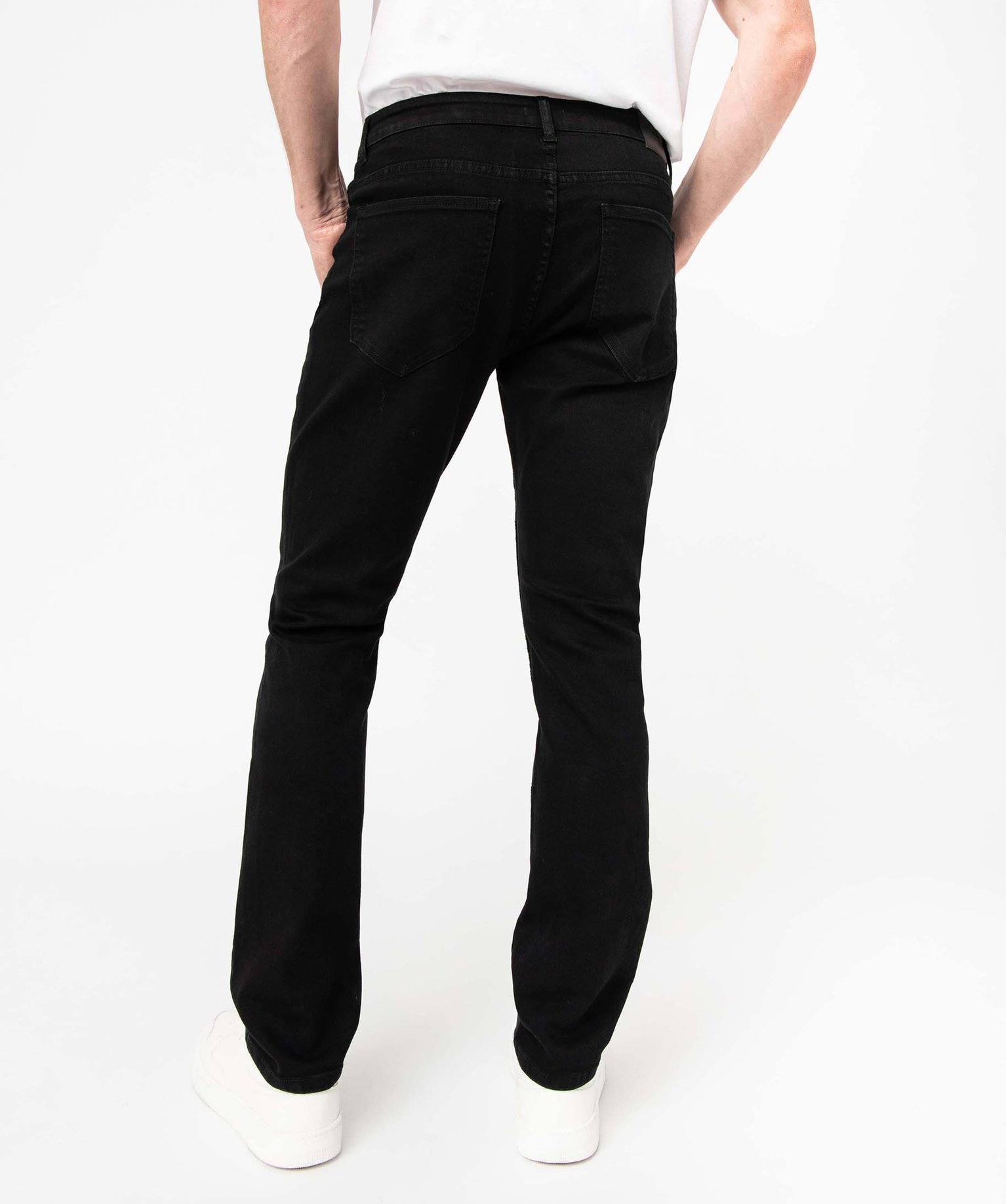 Jean homme straight en coton stretch brut | GEMO
