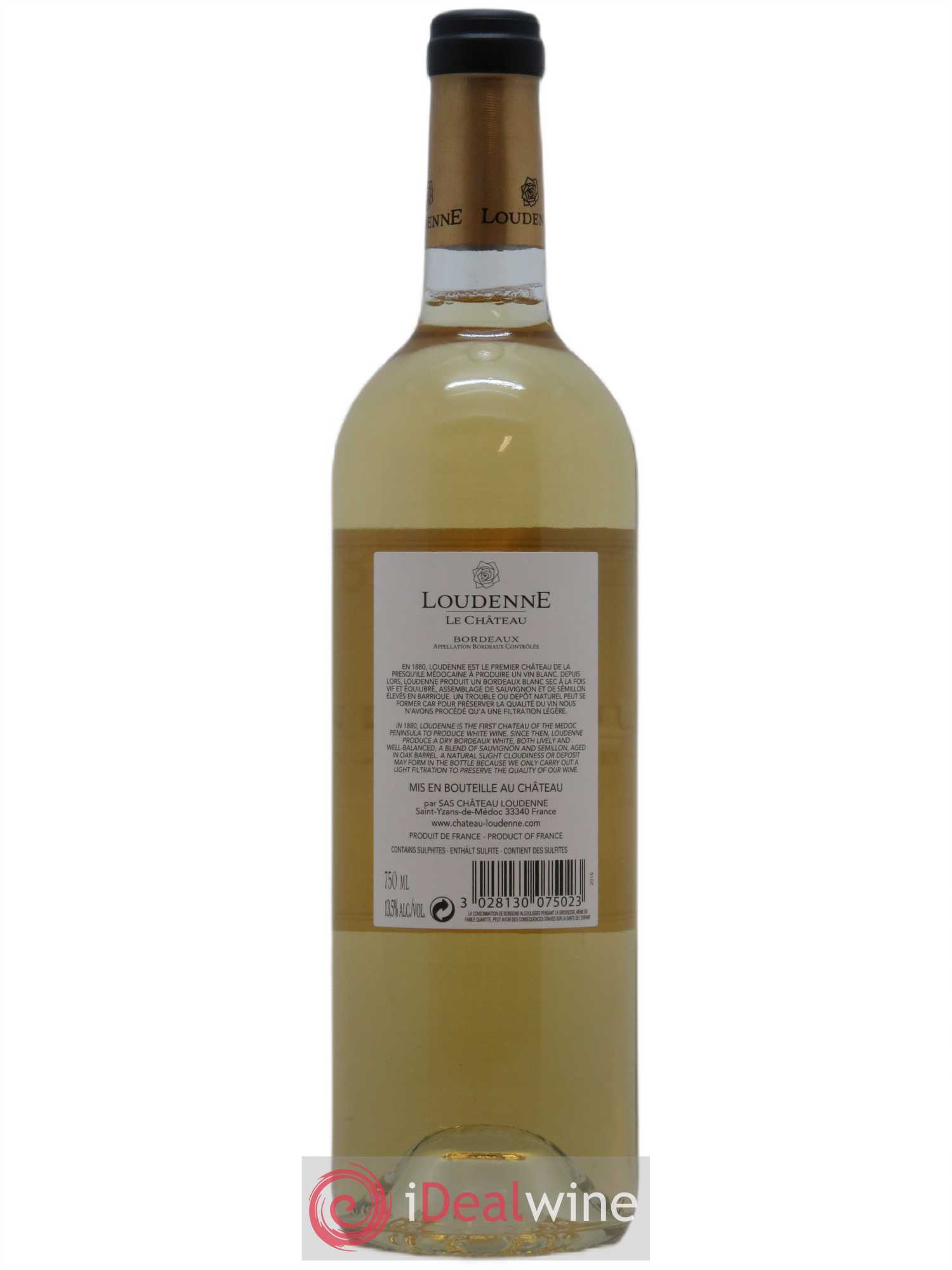 Château Loudenne  2015 - Lot de 1 Bouteille