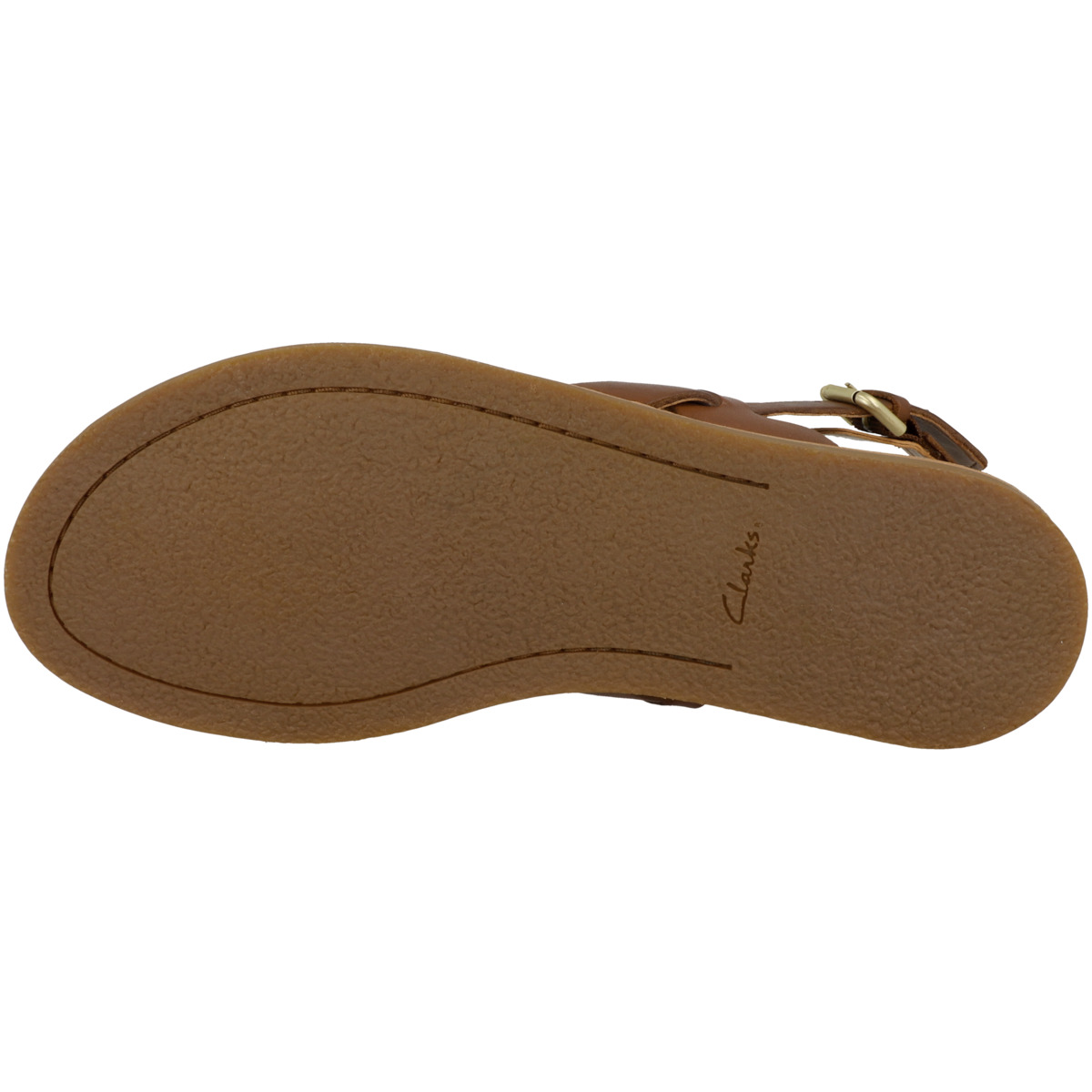 Clarks Karsea Strap Sandale braun