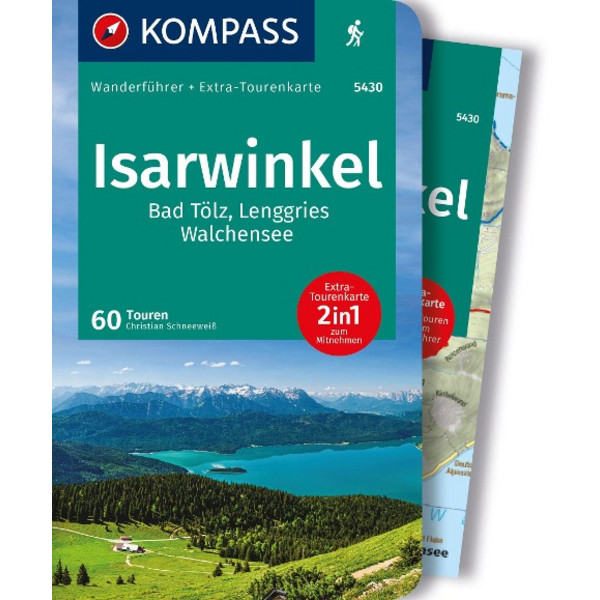 KOMPASS WANDERFÜHRER ISARWINKEL, BAD TÖLZ, LENGGRIES