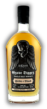 St. Kilian Grave Digger Fields of Blood 47% St. Kilian Grave Digger Fields of Blood 47% Heavily Peated. 0,7	 Liter - Vol 47%