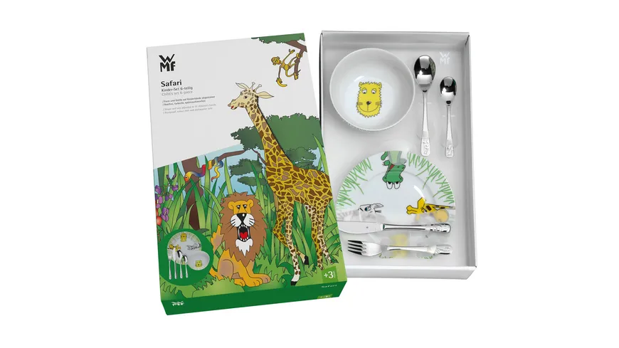 WMF Kindergeschirr Safari 6-tlg