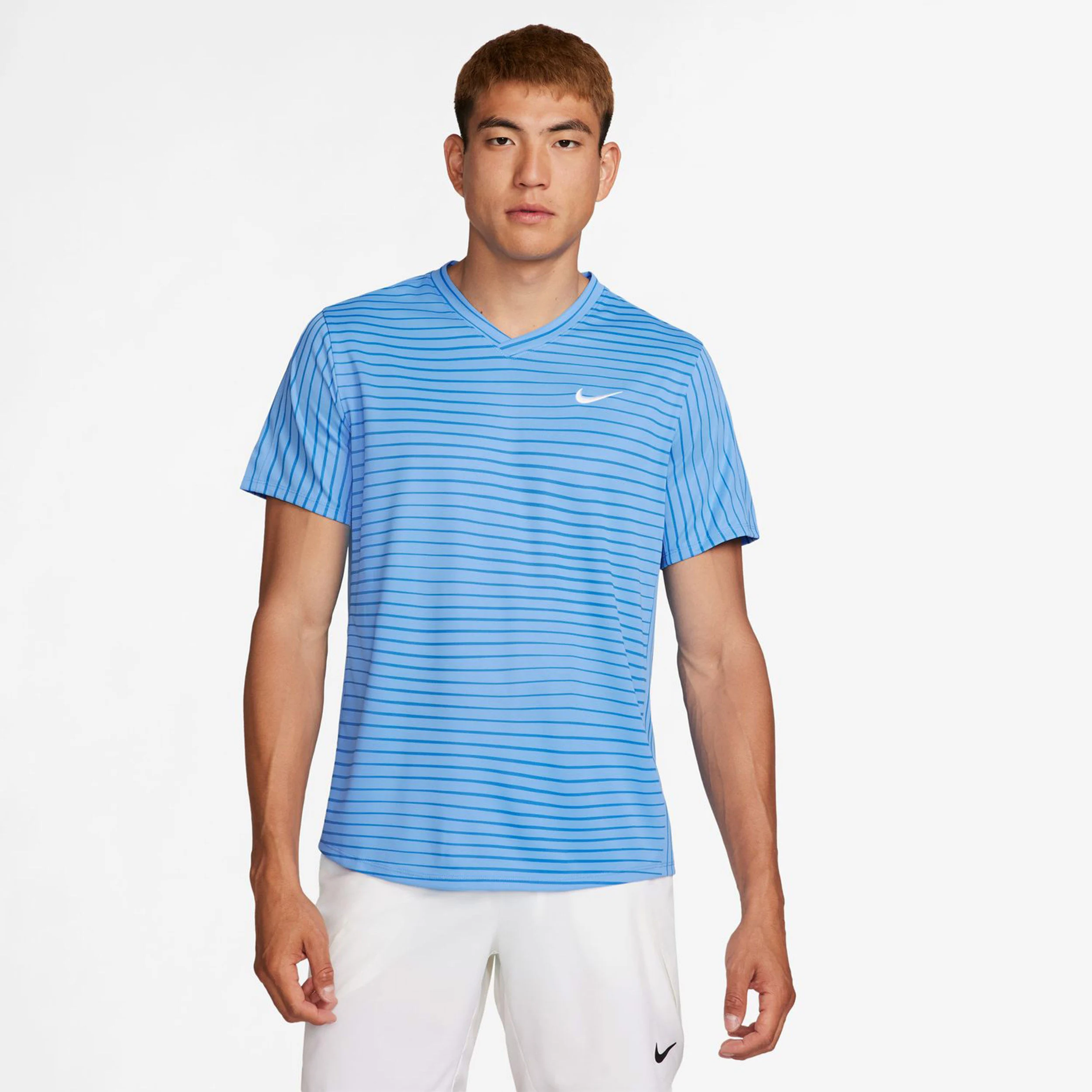 Court Dri-Fit Victory Novelty T-Shirt Herren - Hellblau, Blau