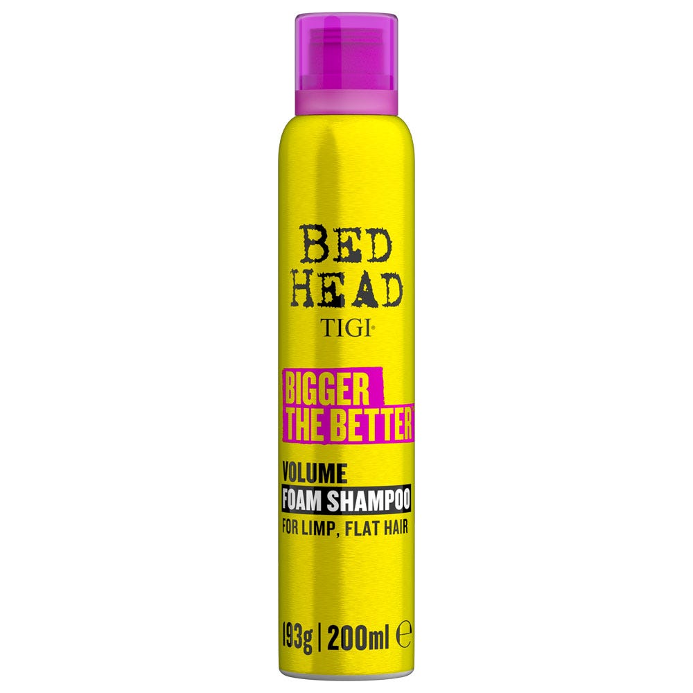 Tigi Bed Head ROW Bigger The Better Foam Shampoo 200 ml