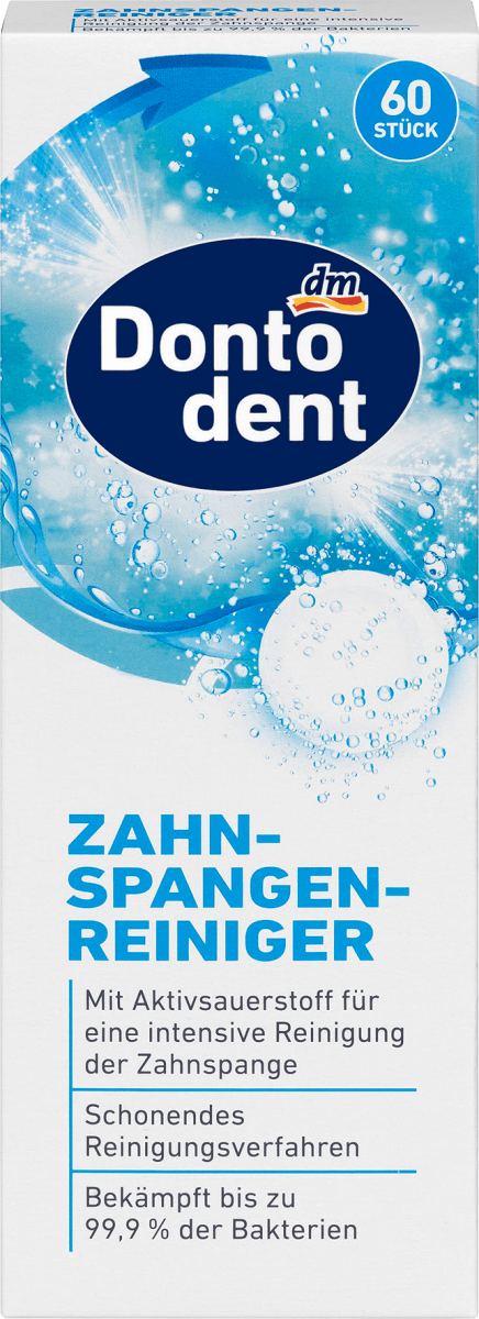 Zahnspangenreiniger Tabs, 60 St