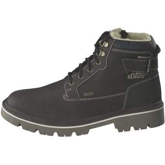 s.Oliver Schnürstiefelette in braun
