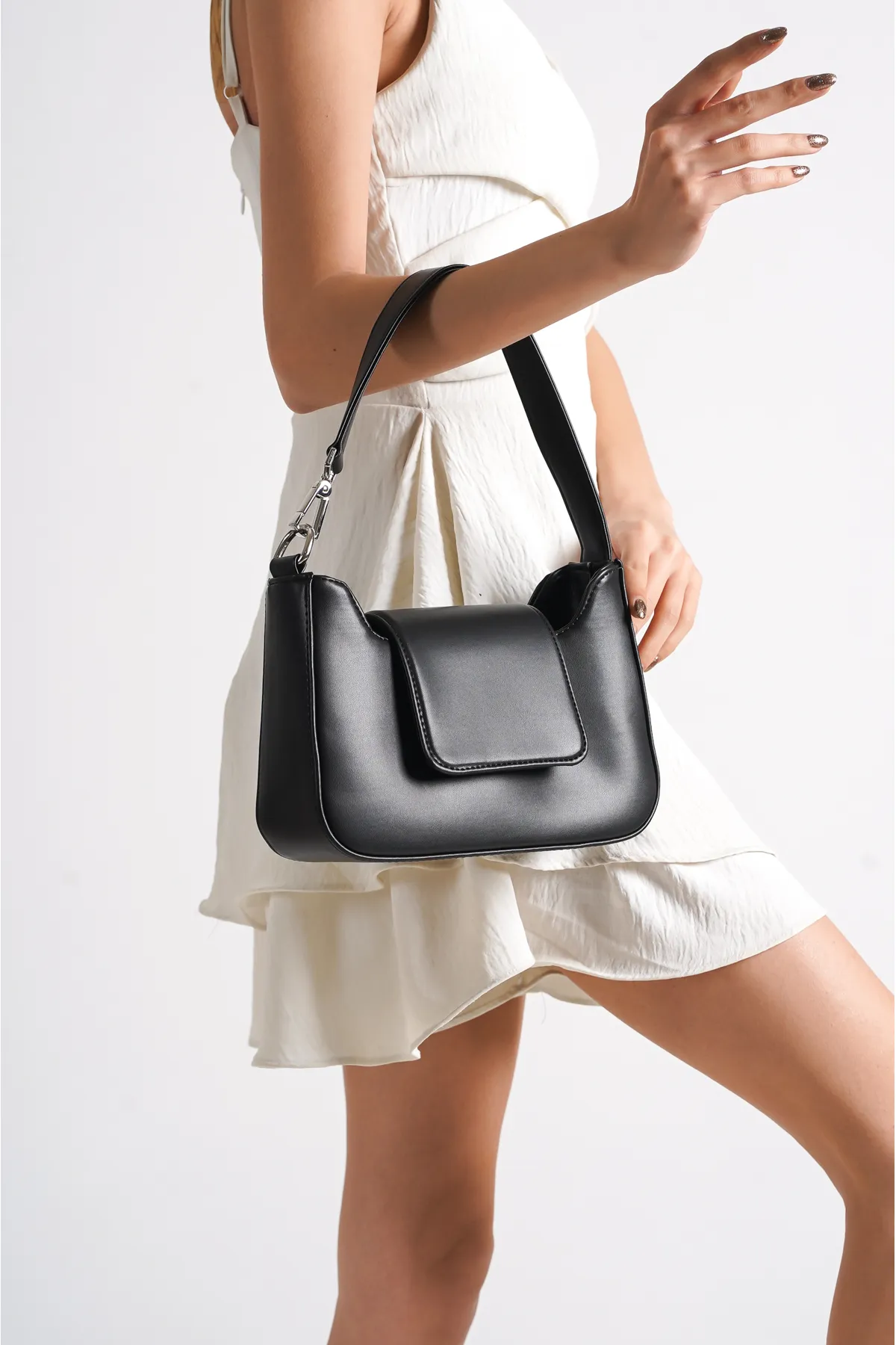 Capone Outfitters  Capone Bellagio Schwarze Damentasche