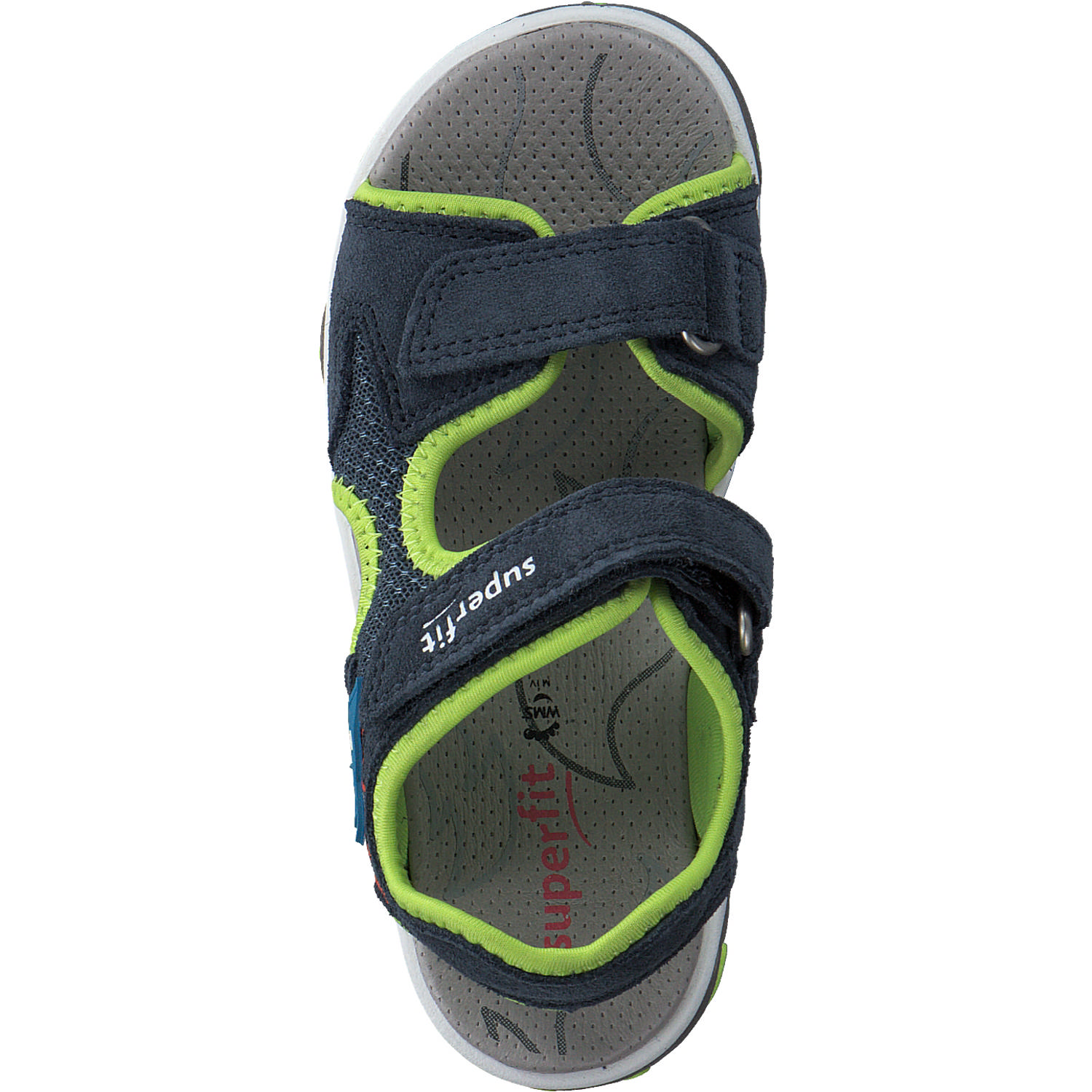 Superfit MIKE 3.0 09469, Sandalen (Kinder), Kinder, BLAU/GRÜN