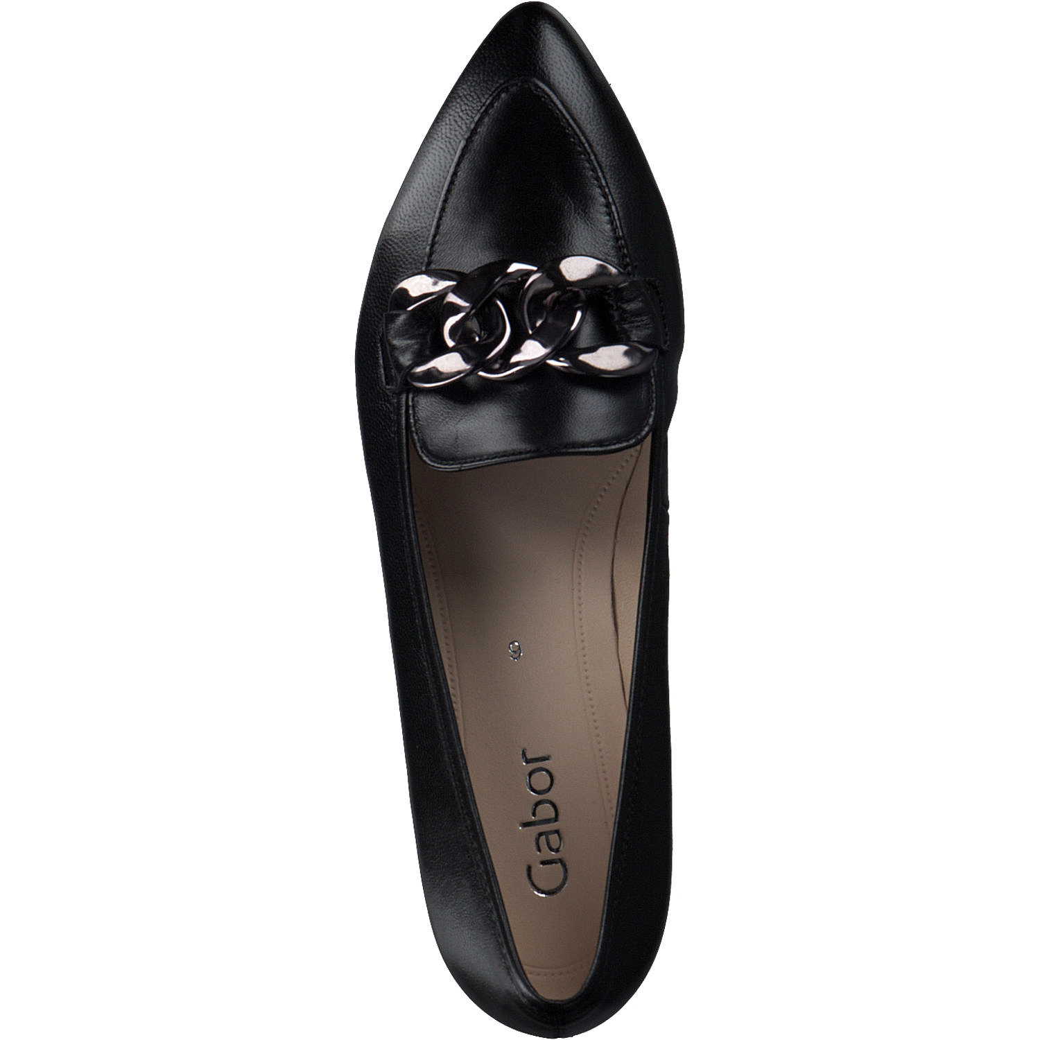 Gabor 91.301, Klassische Ballerinas, Damen, Schwarz
