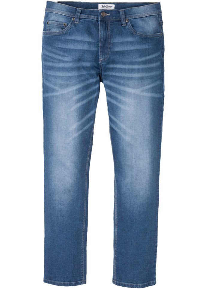 Regular Fit Stretch-Jeans, Straight
