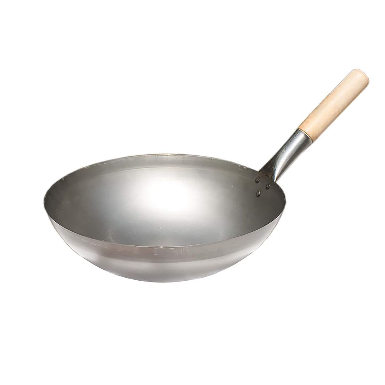 PaellaWorld International Paella World Original chinesischer Wok mit Holzgriff, Ø 33 cm