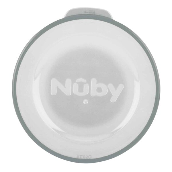 Nûby 6 M 360° Wonder Cup -muki kahvoilla, harmaa, 240 ml