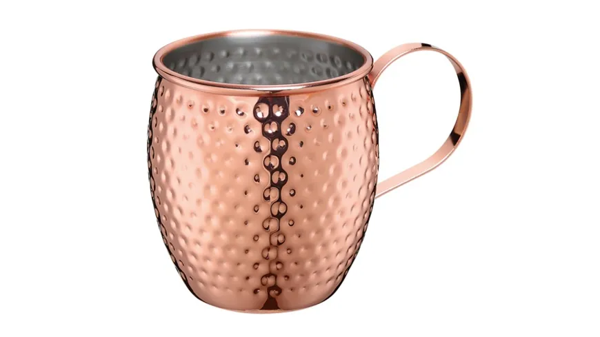 cilio Becher MOSCOW MULE Hammerschlag kupfer