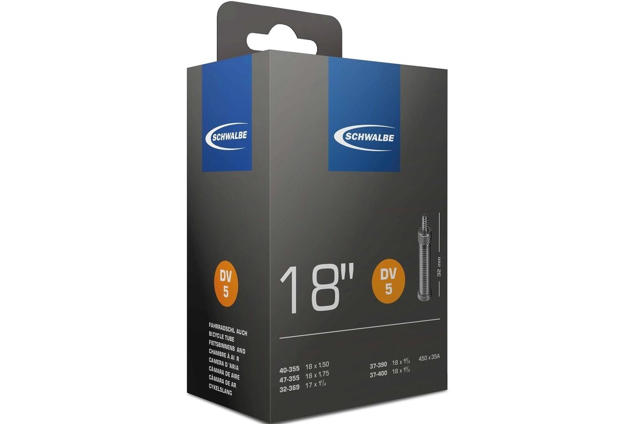 Schwalbe DV5 Schlauch 18 Zoll - 32 mm