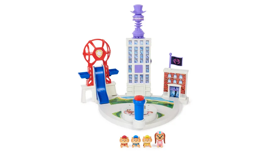 Spin Master - PAW Patrol: Der Mighty Kinofilm, Liberty + Junior Patrollers Spielset, mit Liberty, Micro, Nano und Mini