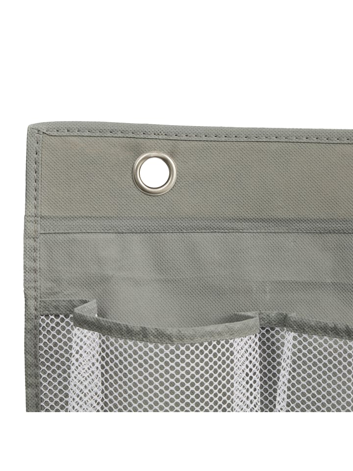 relaxdays Schuhorganizer in Grau - (B)56 x (H)162 (T)5 cm günstig kaufen onesize