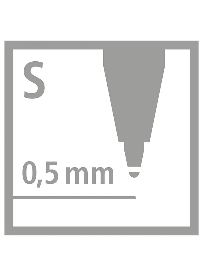 STABILO Filzstift und Fineliner in einem 