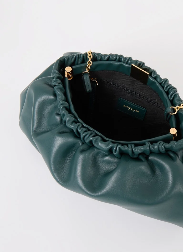 DeMellier The Miami leather clutch