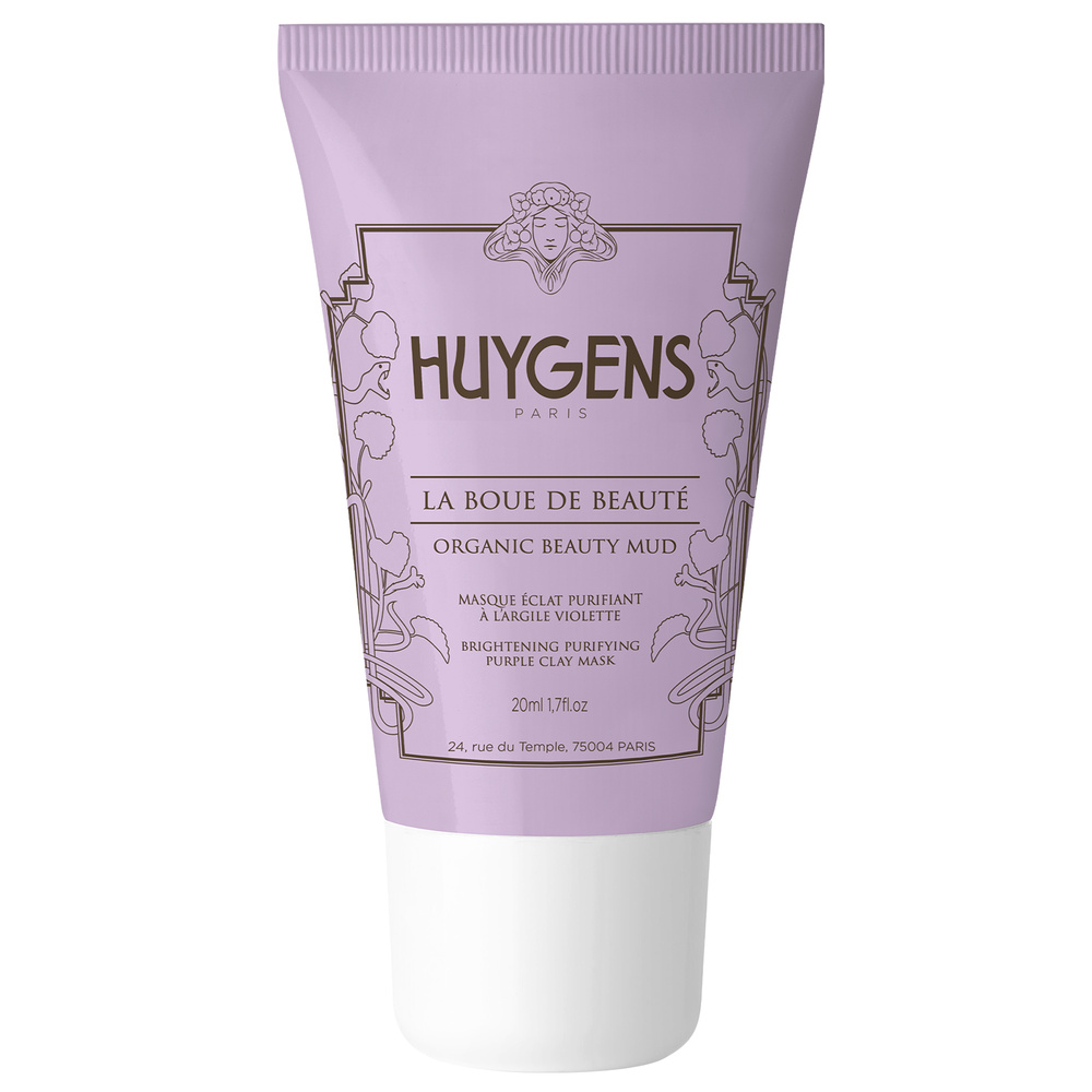 huygens LA BOUE DE BEAUTE 20ml Masque éclat purifiant BIO à l'argile violette