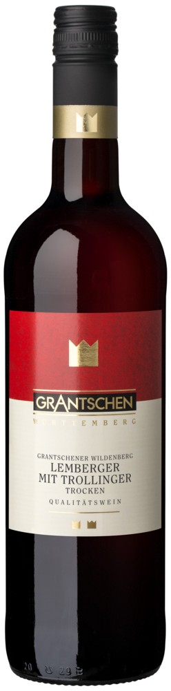 Württembergische WZG Grantschener Wildenberg Lemberger Mit Trollinger Qba tr 0,750 Ltr. 6er Karton