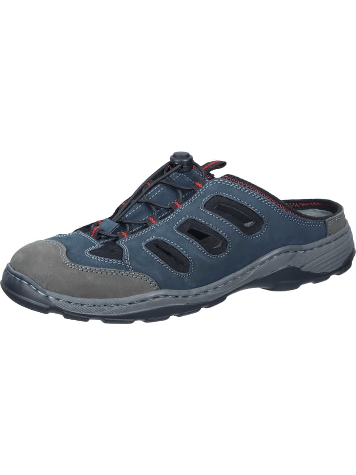 manitu Clogs ohne Absatz in blau günstig kaufen