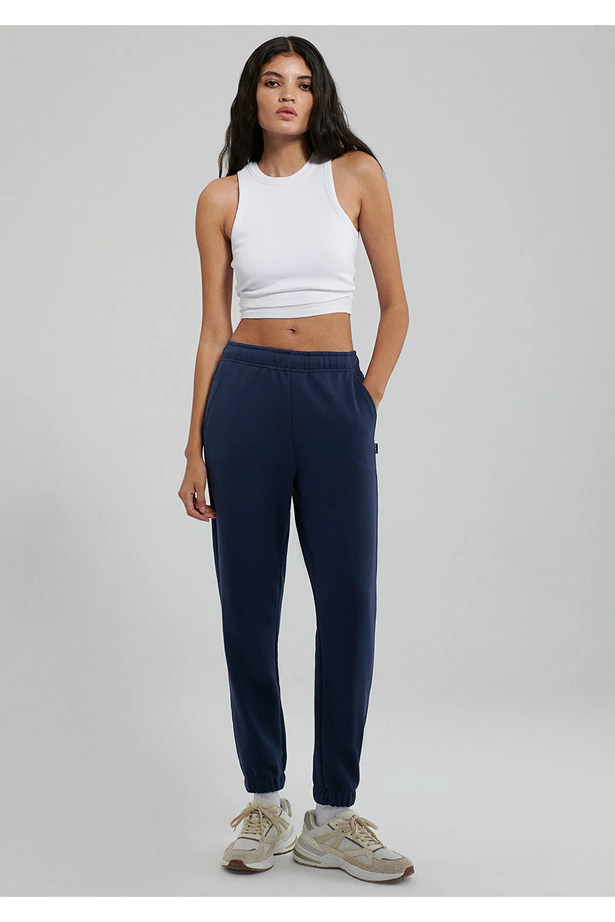 Mavi  Marineblaue Basic Jogginghose1600823-86623
