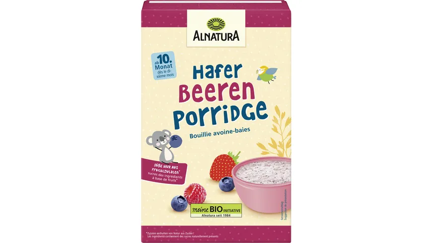 Alnatura Bio  Hafer Beeren Porridge 250 g