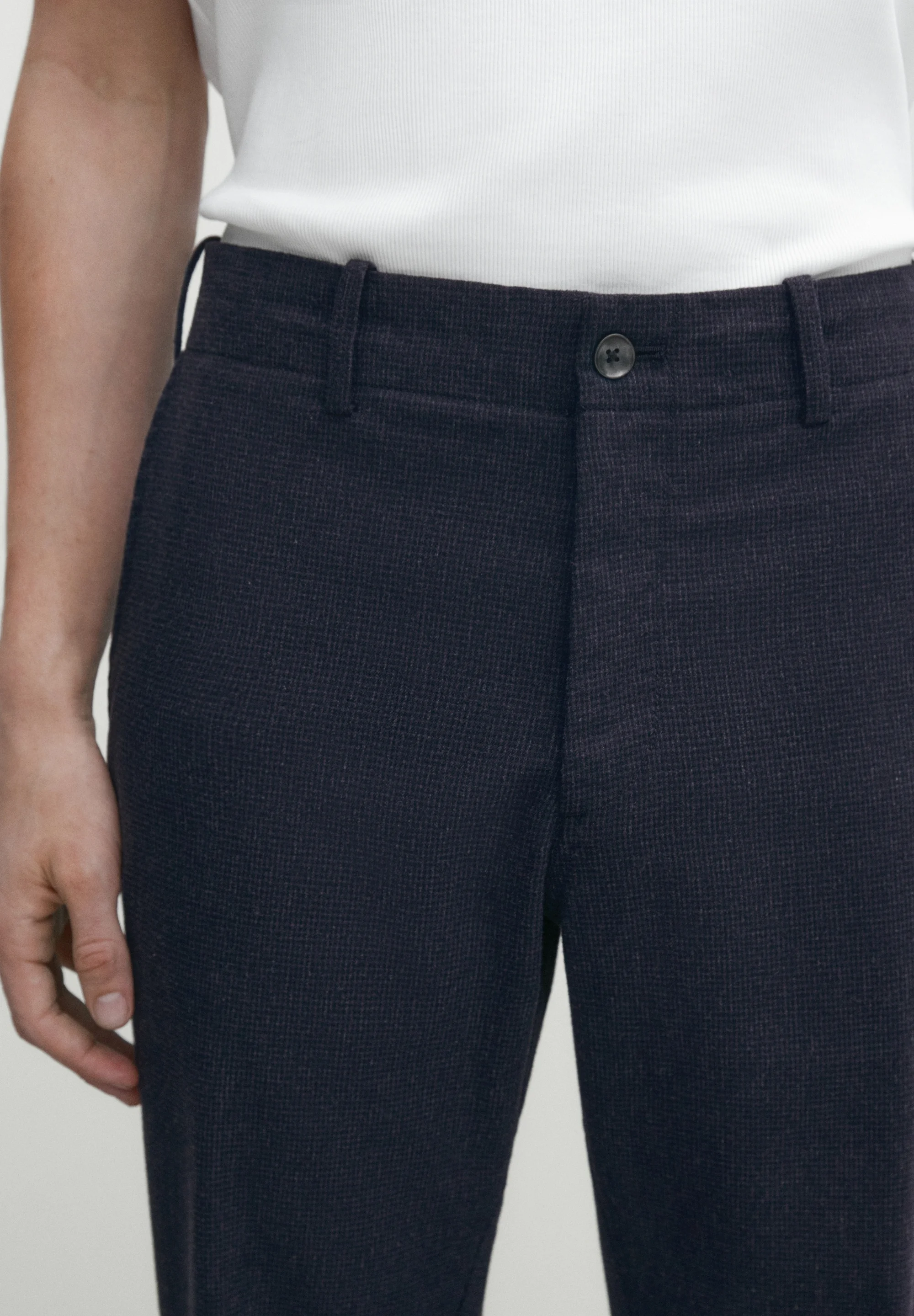 Massimo Dutti TAPERED FIT - Chino