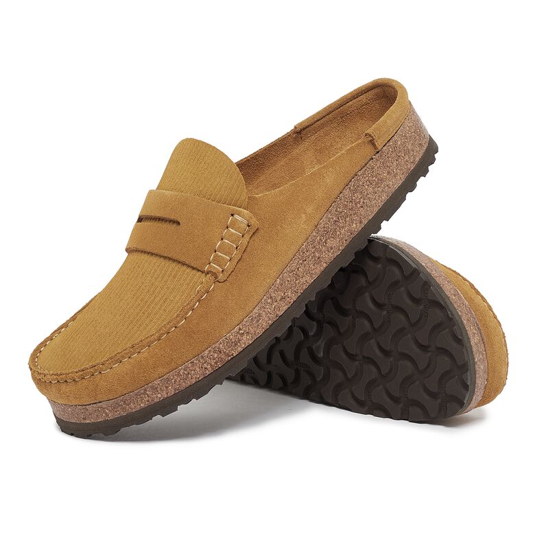 Birkenstock Naples VL Corduroy Cork Brown