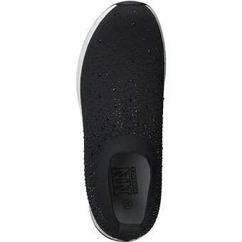 NONAMES Slip On Sneaker in schwarz