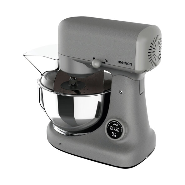 Küchenmaschine Digital, leise, titan (MD 12600)