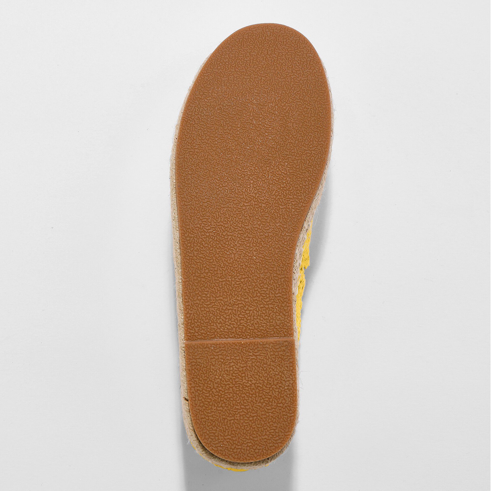 Espadrilles macramé semelle corde 