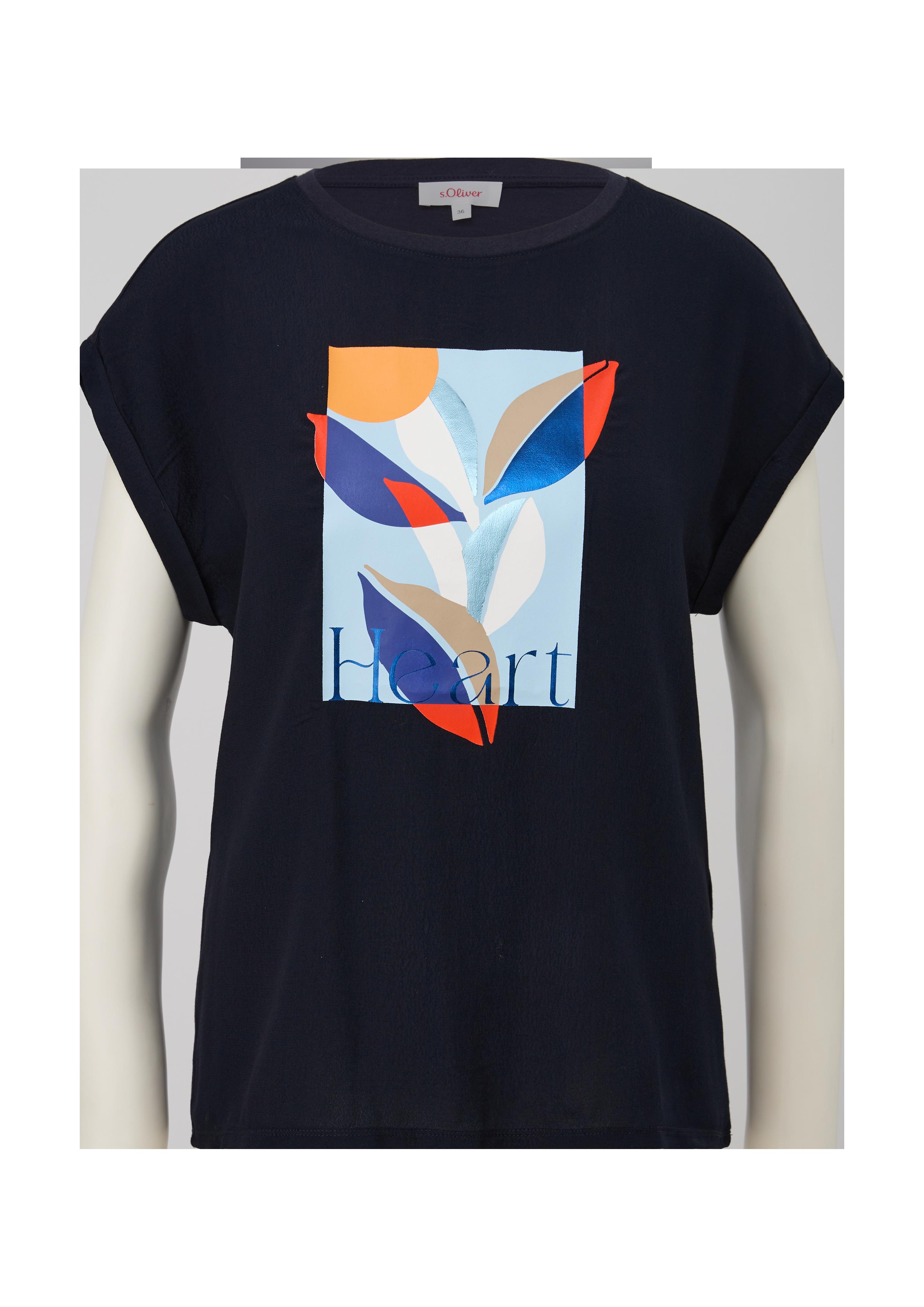 T-Shirt mit Frontprint  2133400-59D0