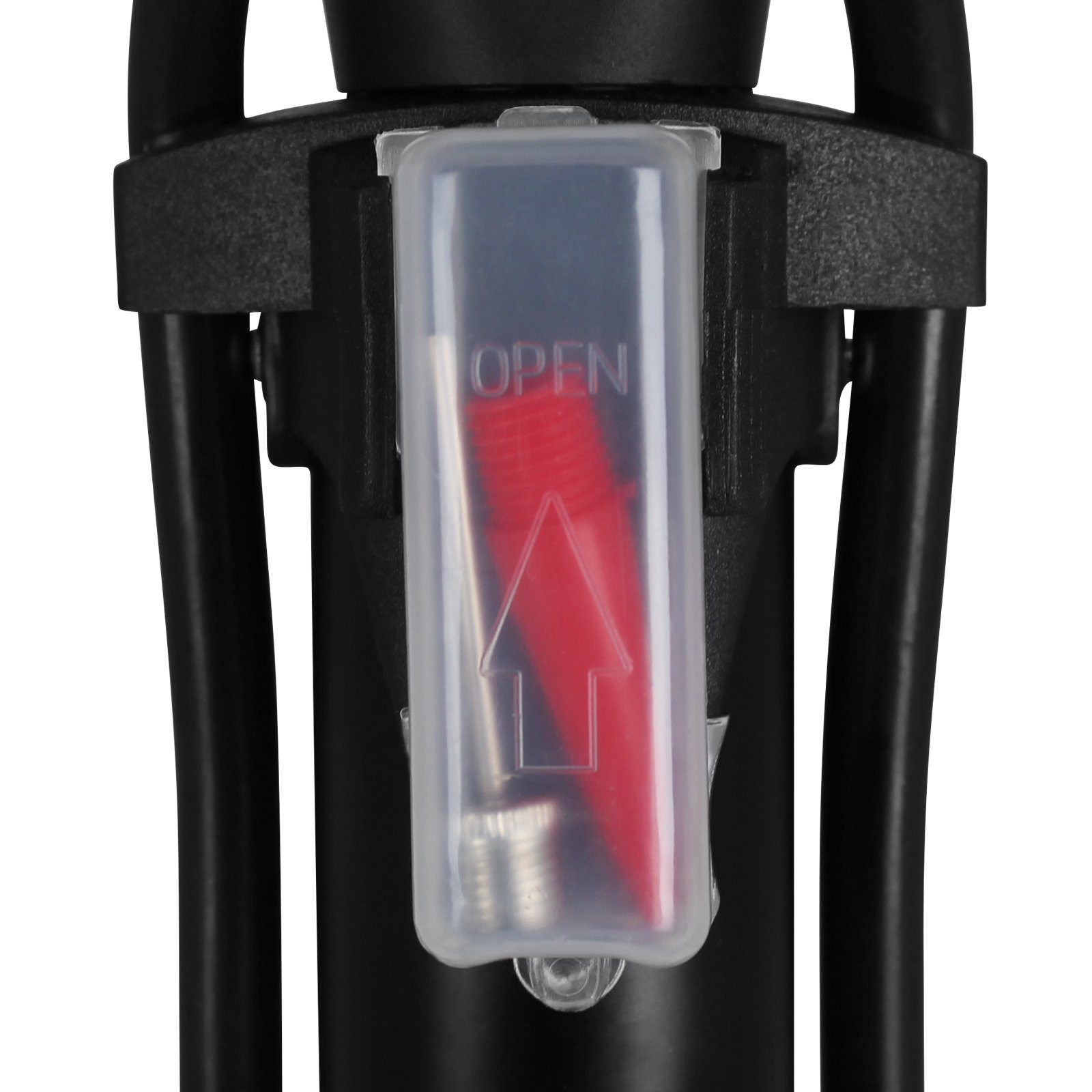 Dunlop Luftpumpe Dunlop Fahrrad-Standluftpumpe, Universal Rad Fahrrad Stand Luft Pumpe Universal-Fahrradluftpumpe