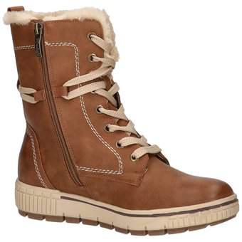 Relife Schnürstiefelette in braun